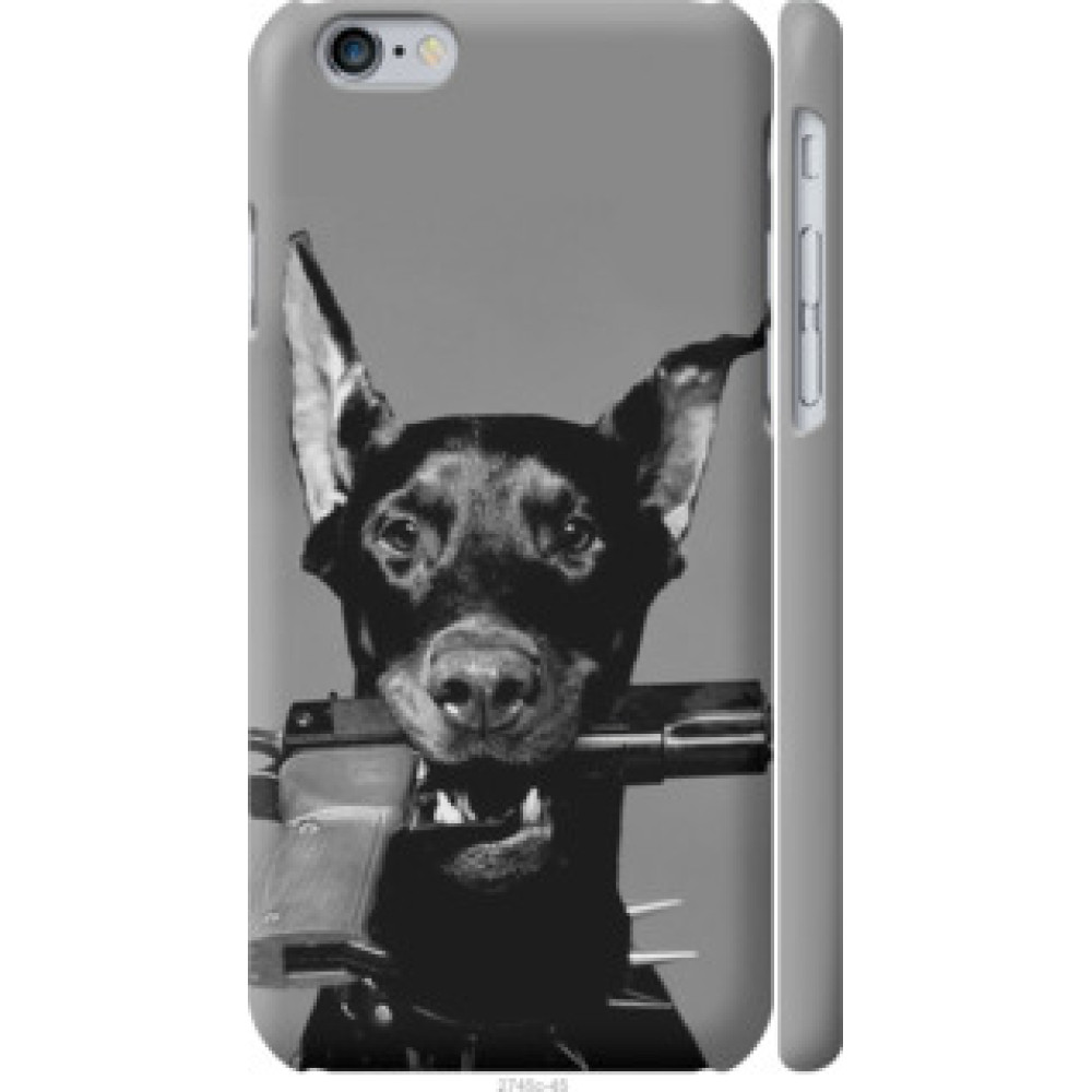 Чехол на iPhone 6s Доберман (2745c-90)