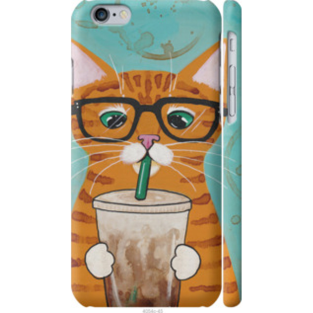 Чохол на iPhone 6s Зеленоглазый кот в очках (4054c-90)