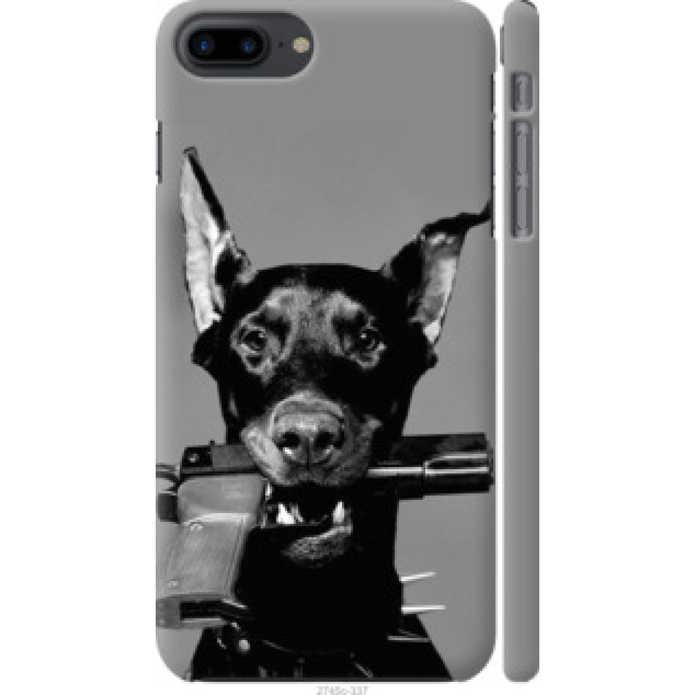 Чехол на iPhone 8 Plus Доберман (2745c-1032)