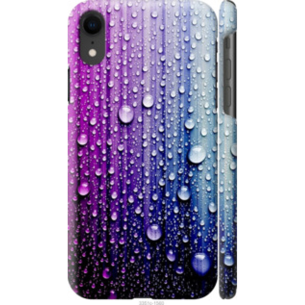 Чехол на Apple iPhone XR Капли воды (3351c-1560)