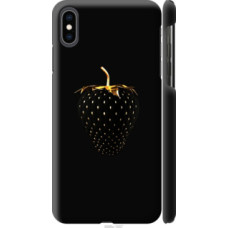 Чехол на Apple iPhone XS Max Черная клубника (3585c-1557)