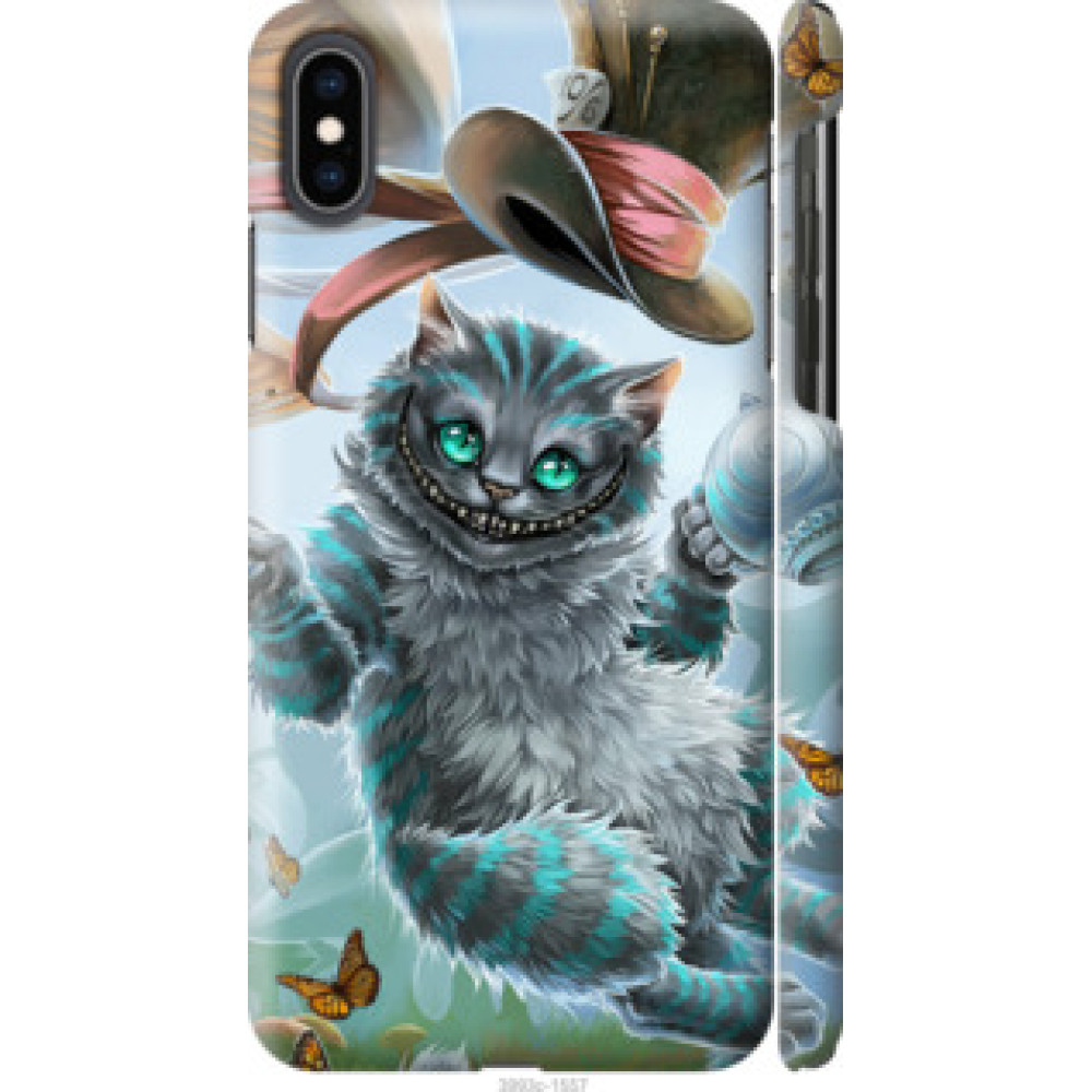 Чехол на Apple iPhone XS Max Чеширский кот 2 (3993c-1557)