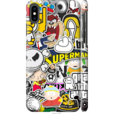 Чехол на Apple iPhone XS Max Popular logos (4023c-1557)