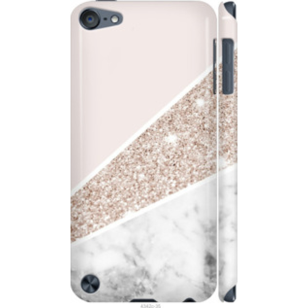 Чехол на iPod Touch 5 Пастельный мрамор (4342c-35)