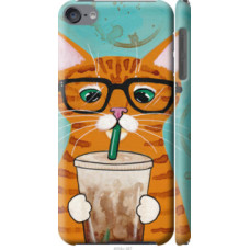 Чехол на iPod Touch 6 Зеленоглазый кот в очках (4054c-387)