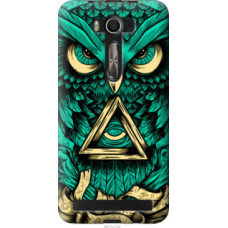 Чехол на Asus ZenFone 2 Laser 2 ZE550KL Сова Арт-тату (3971u-124)