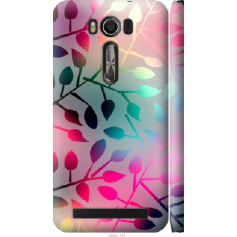 Чехол на Asus ZenFone 2 Laser ZE500KL Листья (2235c-113)