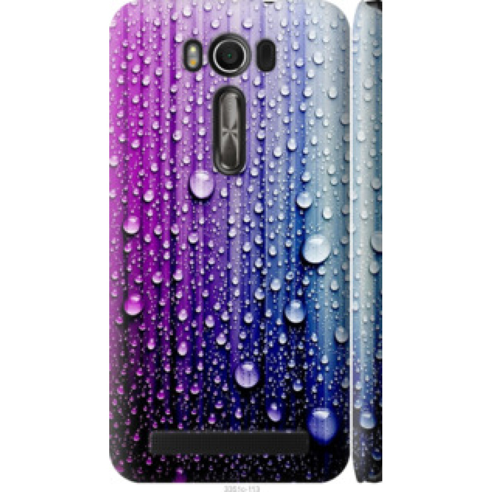 Чехол на Asus ZenFone 2 Laser ZE500KL Капли воды (3351c-113)