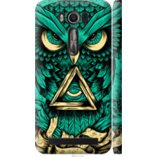 Чехол на Asus ZenFone 2 Laser ZE500KL Сова Арт-тату (3971c-113)
