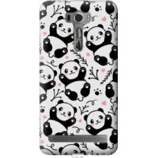 Чехол на Asus ZenFone 2 Laser ZE601KL Панды (4318u-164)