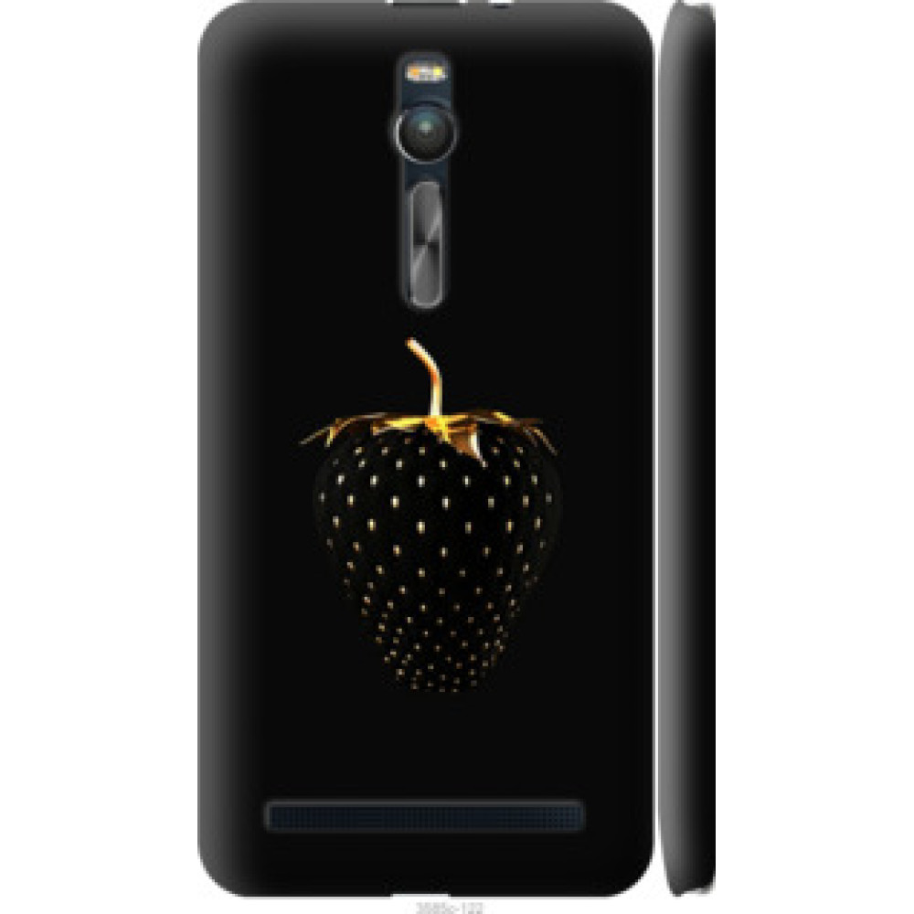 Чехол на Asus Zenfone 2 ZE551ML Черная клубника (3585c-122)