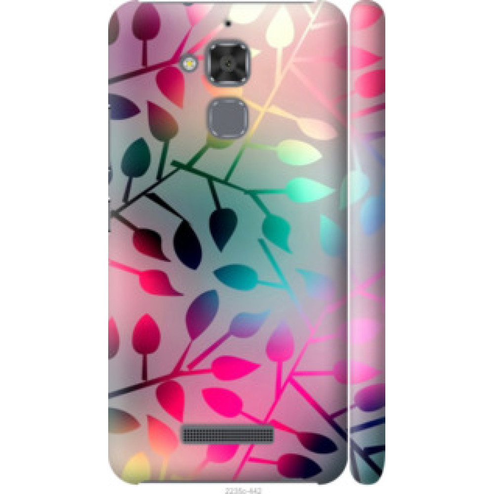 Чехол на Asus Zenfone 3 Max ZC520TL Листья (2235c-442)