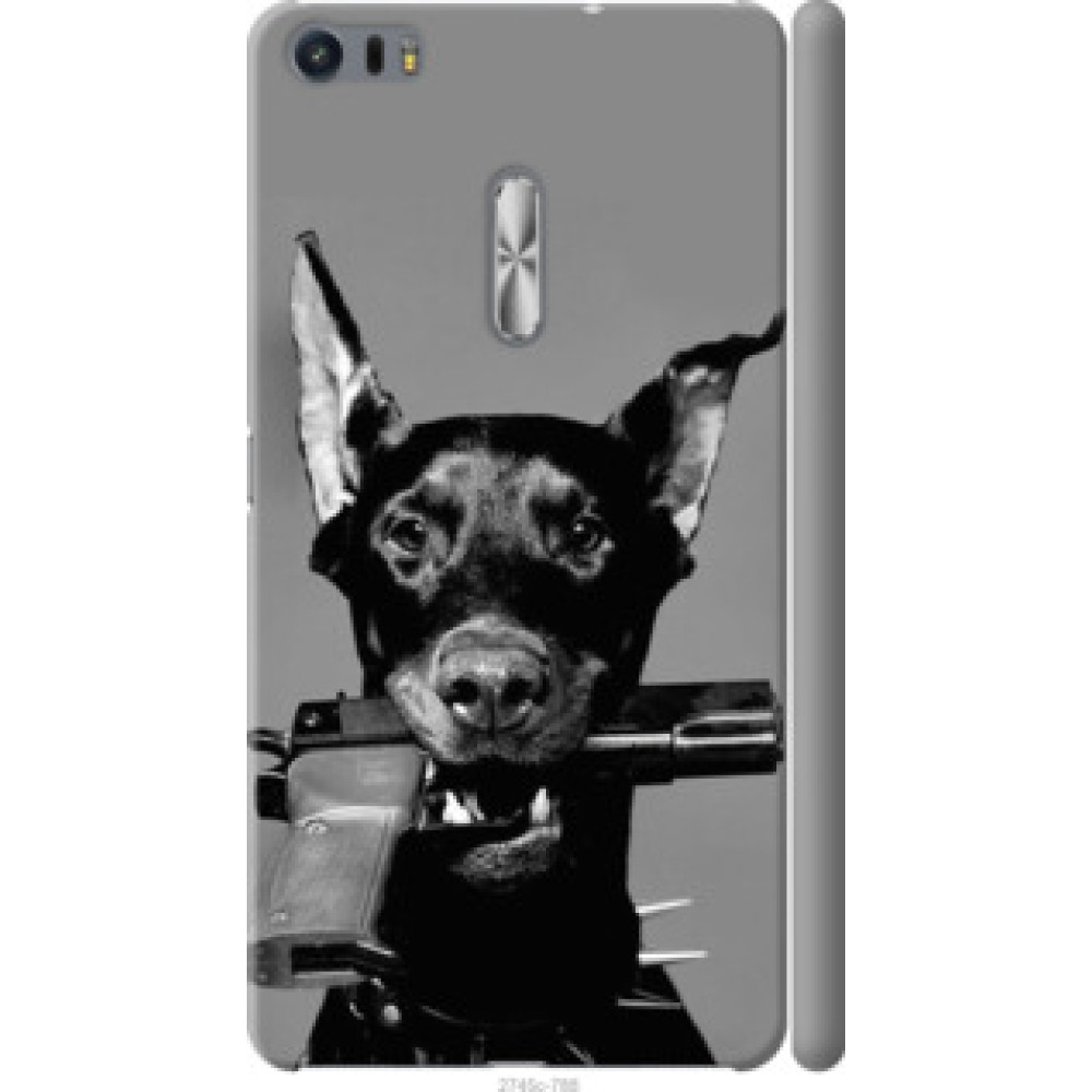 Чехол на Asus Zenfone 3 Ultra ZU680KL Доберман (2745c-788)