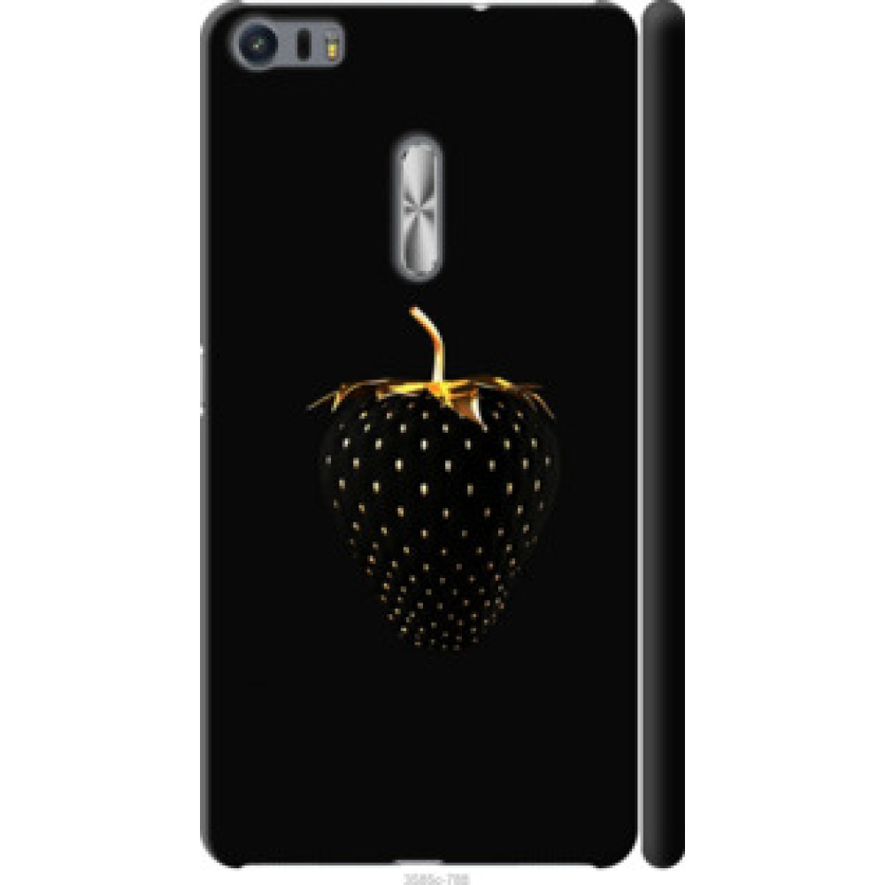 Чехол на Asus Zenfone 3 Ultra ZU680KL Черная клубника (3585c-788)