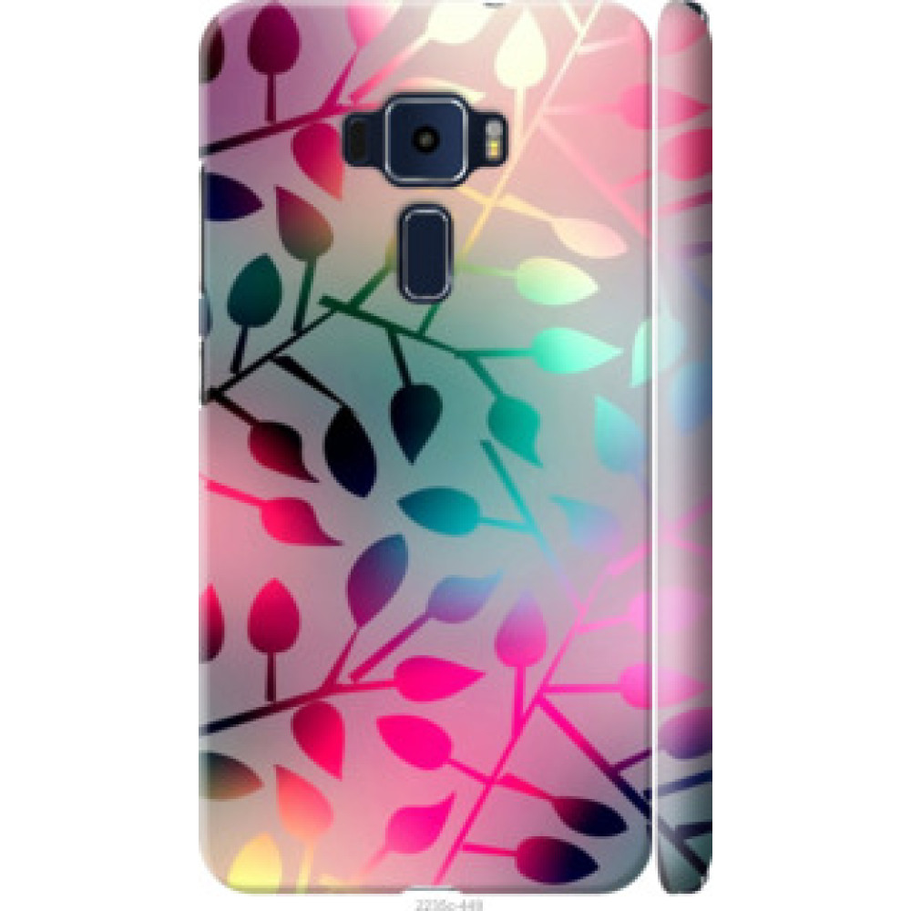 Чехол на Asus Zenfone 3 ZE520KL Листья (2235c-449)