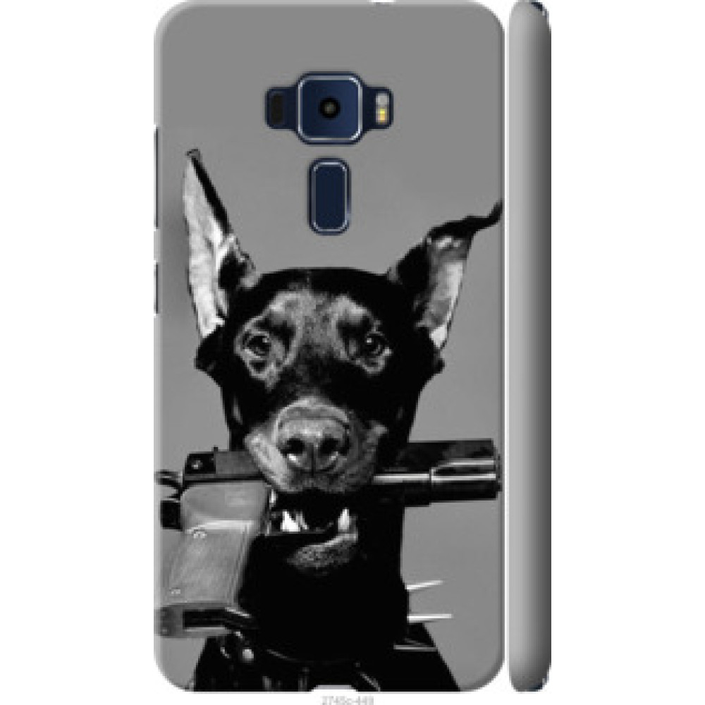 Чехол на Asus Zenfone 3 ZE520KL Доберман (2745c-449)