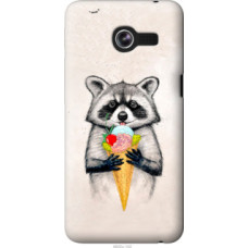 Чехол на Asus ZenFone 4 A400CGX Енотик с мороженым (4602u-142)