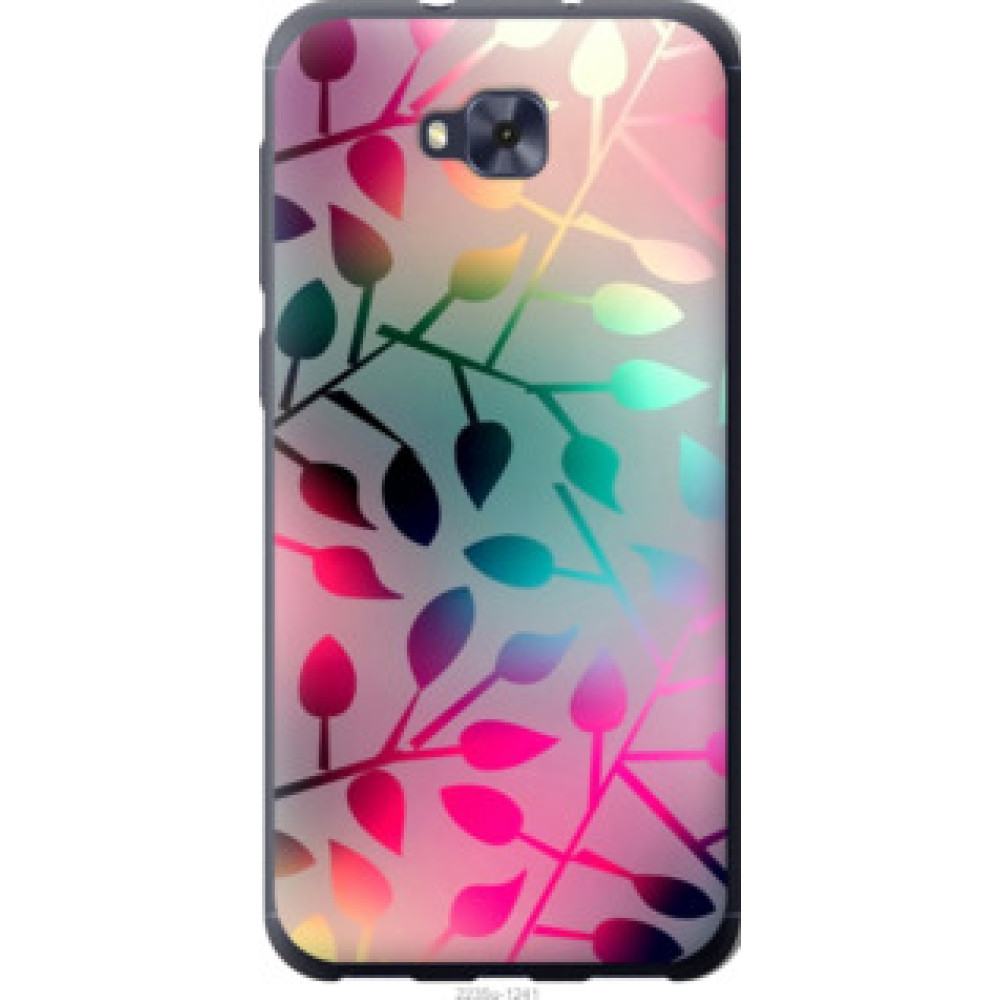 Чехол на Asus ZENFONE 4 SELFIE / ZD553KL Листья (2235u-1241)
