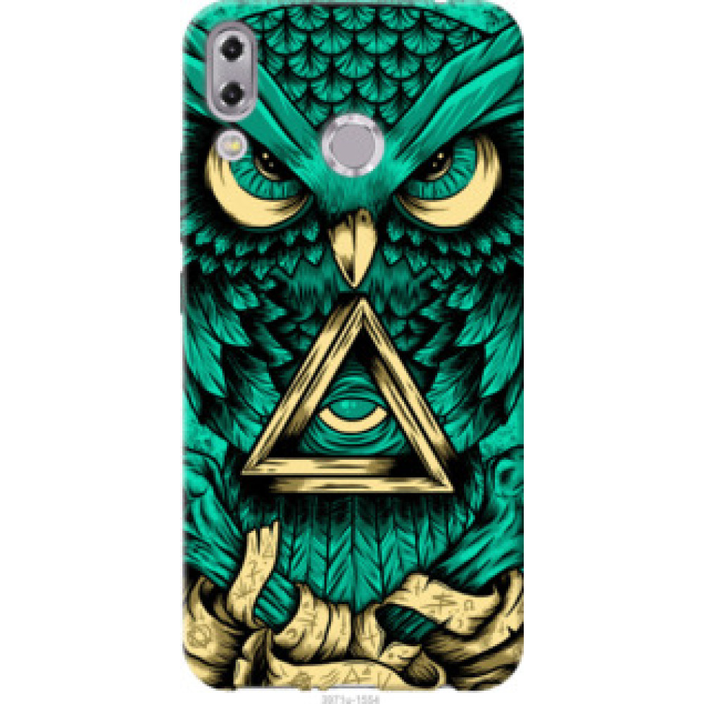 Чехол на Asus Zenfone 5 ZE620KL Сова Арт-тату (3971u-1554)