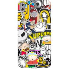 Чехол на Asus Zenfone 5 ZE620KL Popular logos (4023u-1554)