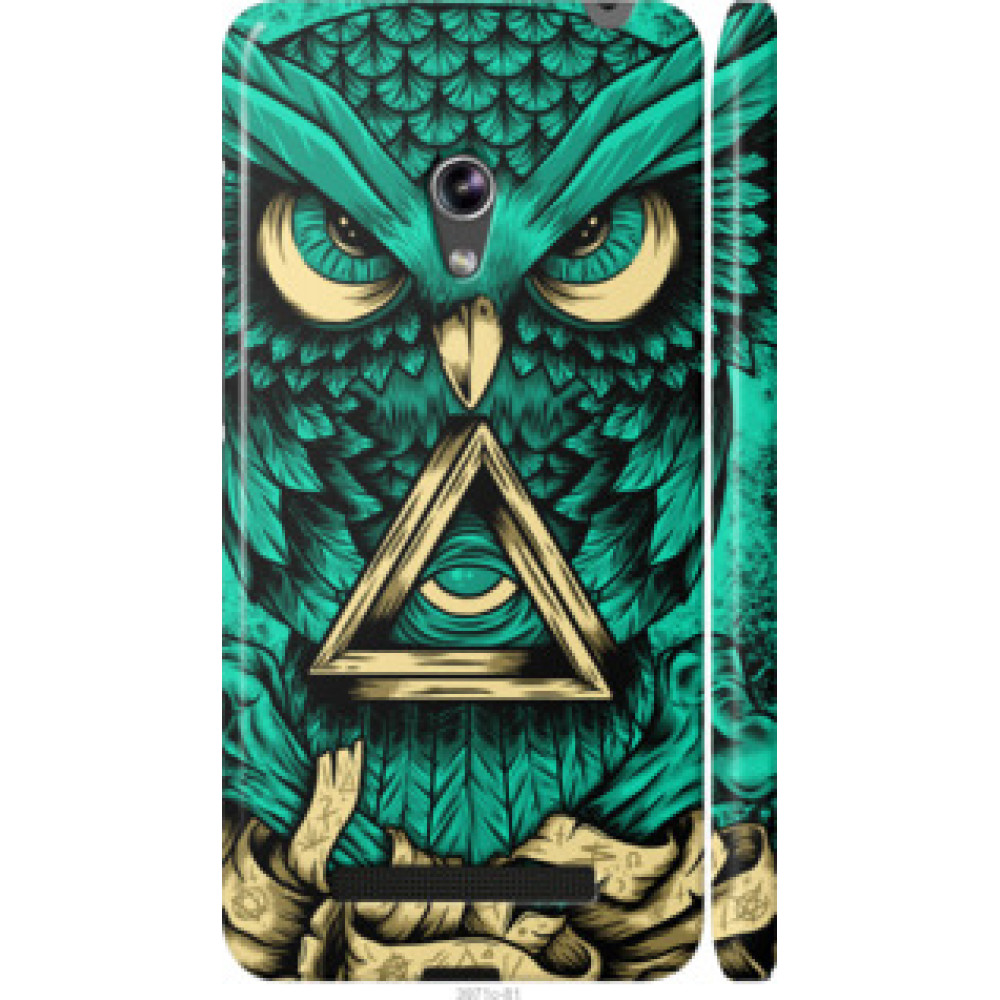 Чехол на Asus Zenfone 5 Сова Арт-тату (3971c-81)