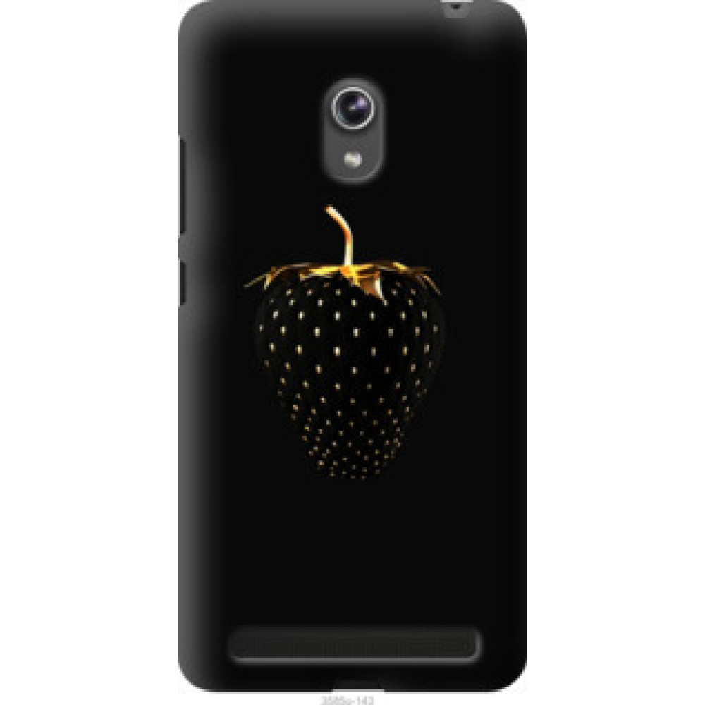 Чехол на Asus ZenFone 6 A600CG Черная клубника (3585u-143)