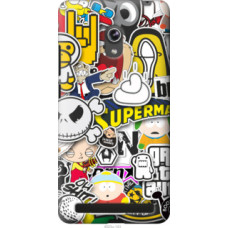 Чехол на Asus ZenFone 6 A600CG Popular logos (4023u-143)