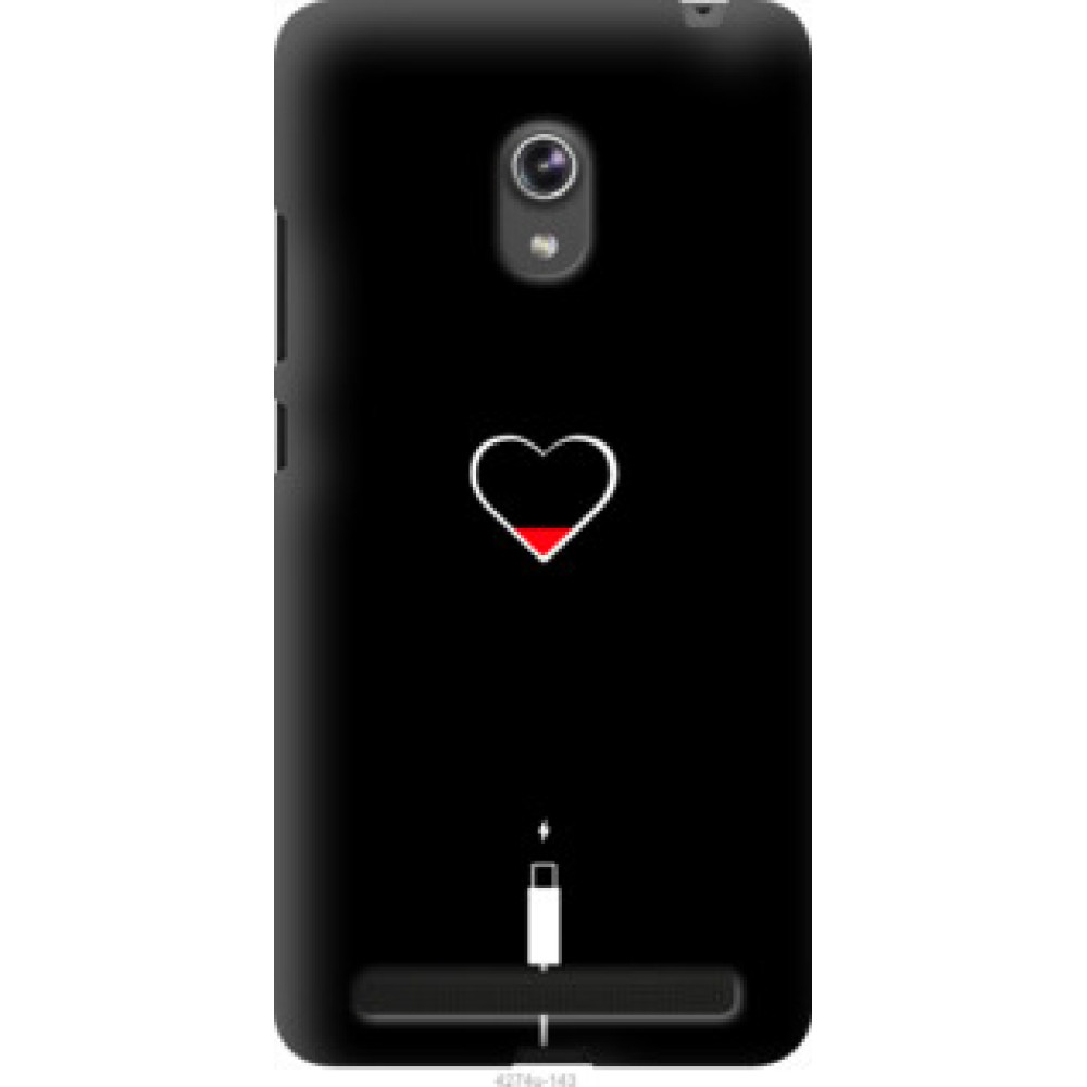 Чехол на Asus ZenFone 6 A600CG Подзарядка сердца (4274u-143)
