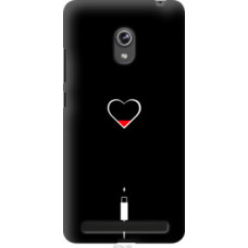 Чехол на Asus ZenFone 6 A600CG Подзарядка сердца (4274u-143)