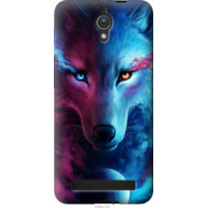 Чехол на Asus ZenFone C ZC451CG Арт-волк (3999u-181)