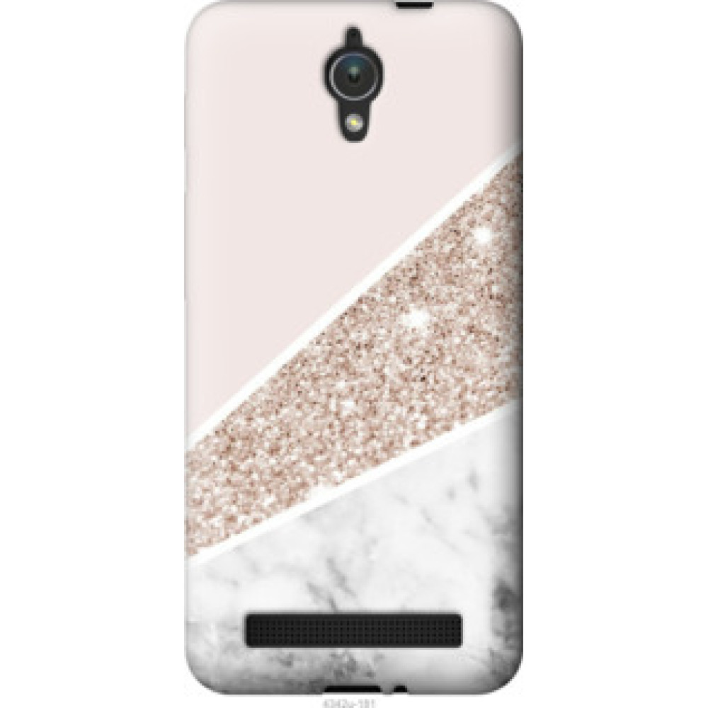 Чехол на Asus ZenFone C ZC451CG Пастельный мрамор (4342u-181)