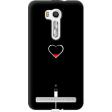 Чехол на Asus ZenFone Go TV ZB551KL Подзарядка сердца (4274u-354)