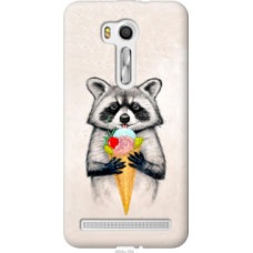 Чехол на Asus ZenFone Go TV ZB551KL Енотик с мороженым (4602u-354)