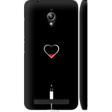 Чехол на Asus Zenfone Go ZC500TG Подзарядка сердца (4274c-160)