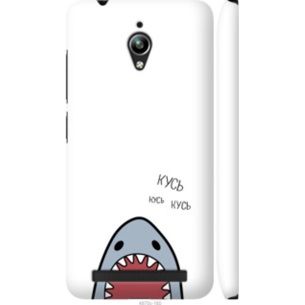 Чехол на Asus Zenfone Go ZC500TG Акула (4870c-160)