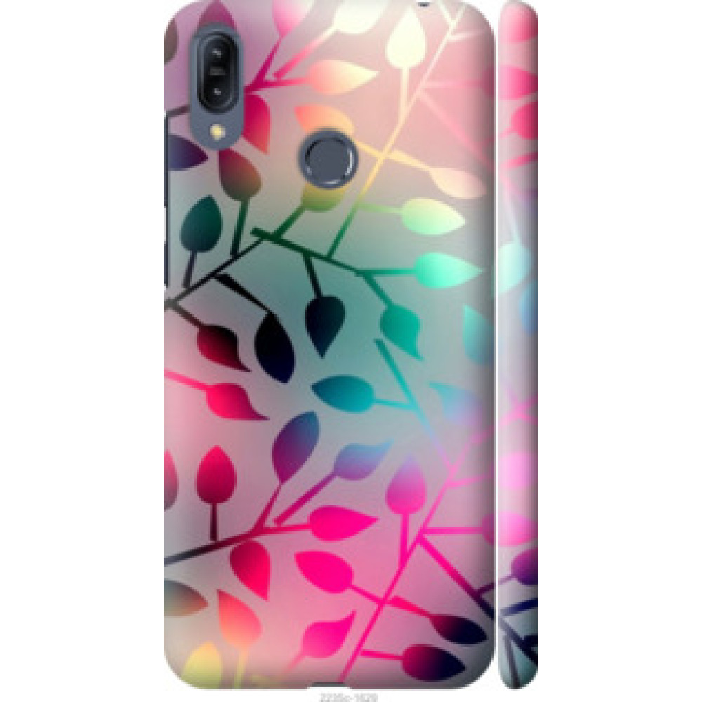 Чехол на Asus Zenfone Max M2 ZB633KL Листья (2235c-1629)