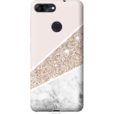 Чехол на Asus ZenFone Max Plus M1 ZB570TL Пастельный мрамор (4342u-1361)