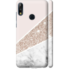 Чехол на Asus Zenfone Max Pro M2 ZB631KL Пастельный мрамор (4342c-1641)
