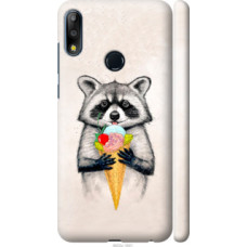 Чехол на Asus Zenfone Max Pro M2 ZB631KL Енотик с мороженым (4602c-1641)
