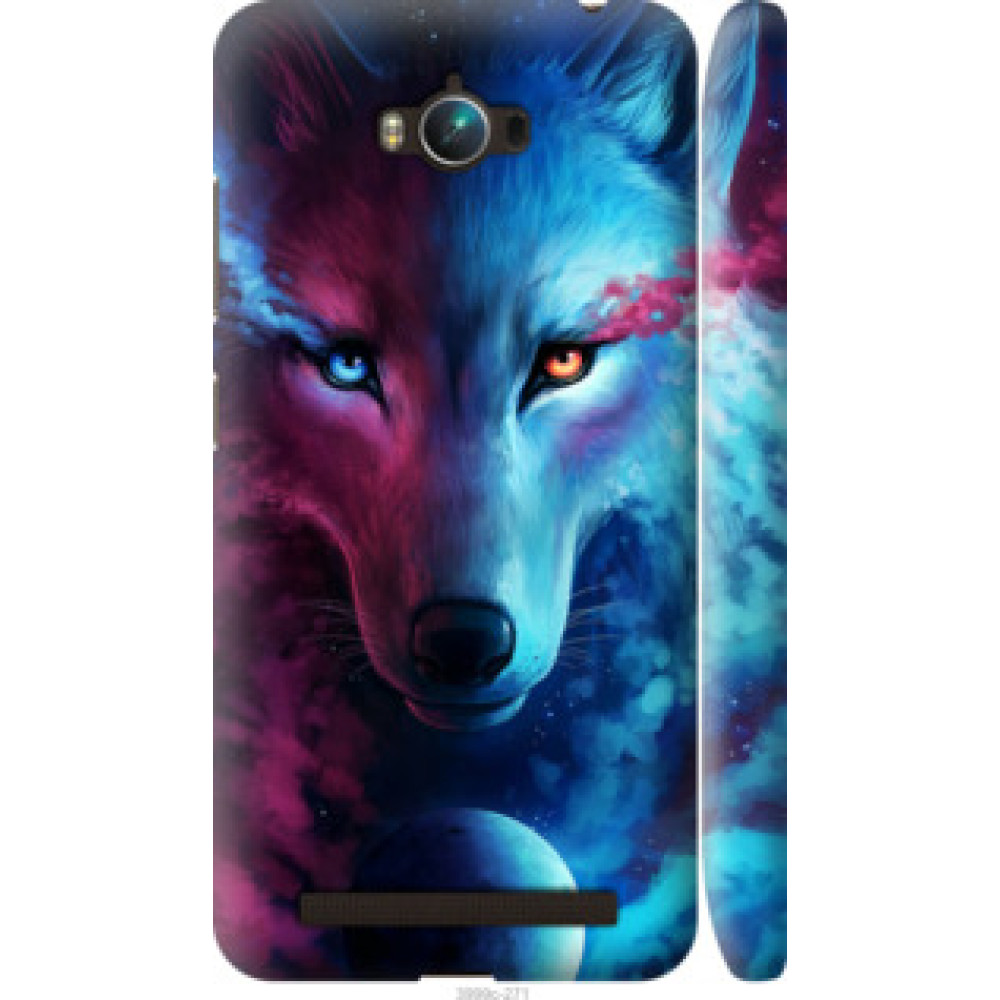 Чехол на Asus ZenFone Max ZC550KL Арт-волк (3999c-271)
