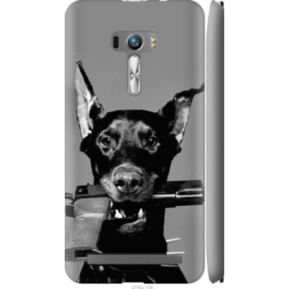 Чехол на Asus ZenFone Selfie ZD551KL Доберман (2745c-116)
