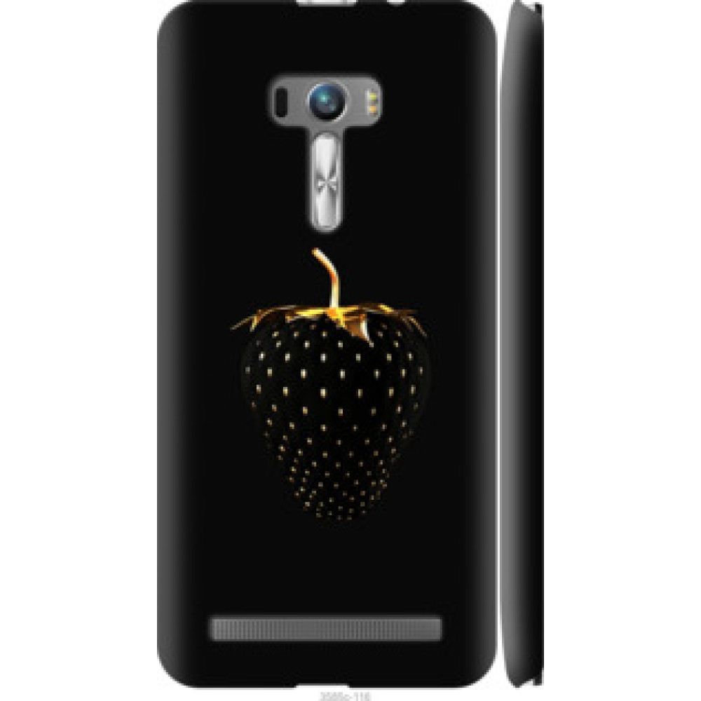 Чехол на Asus ZenFone Selfie ZD551KL Черная клубника (3585c-116)