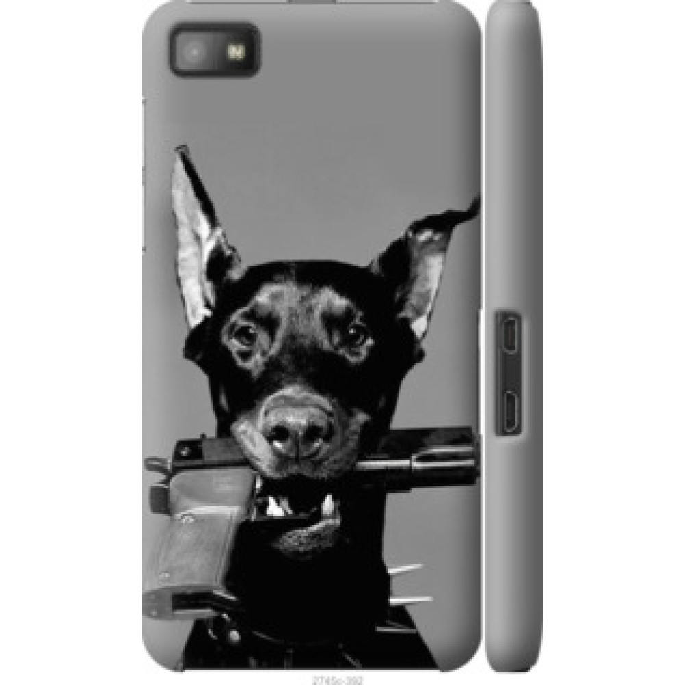 Чехол на Blackberry Z10 Доберман (2745c-392)