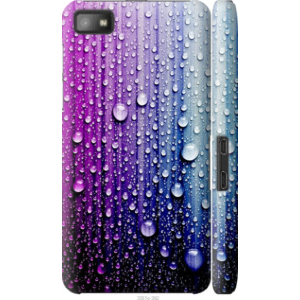 Чохол на Blackberry Z10 Капли воды (3351c-392)
