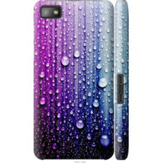 Чехол на Blackberry Z10 Капли воды (3351c-392)