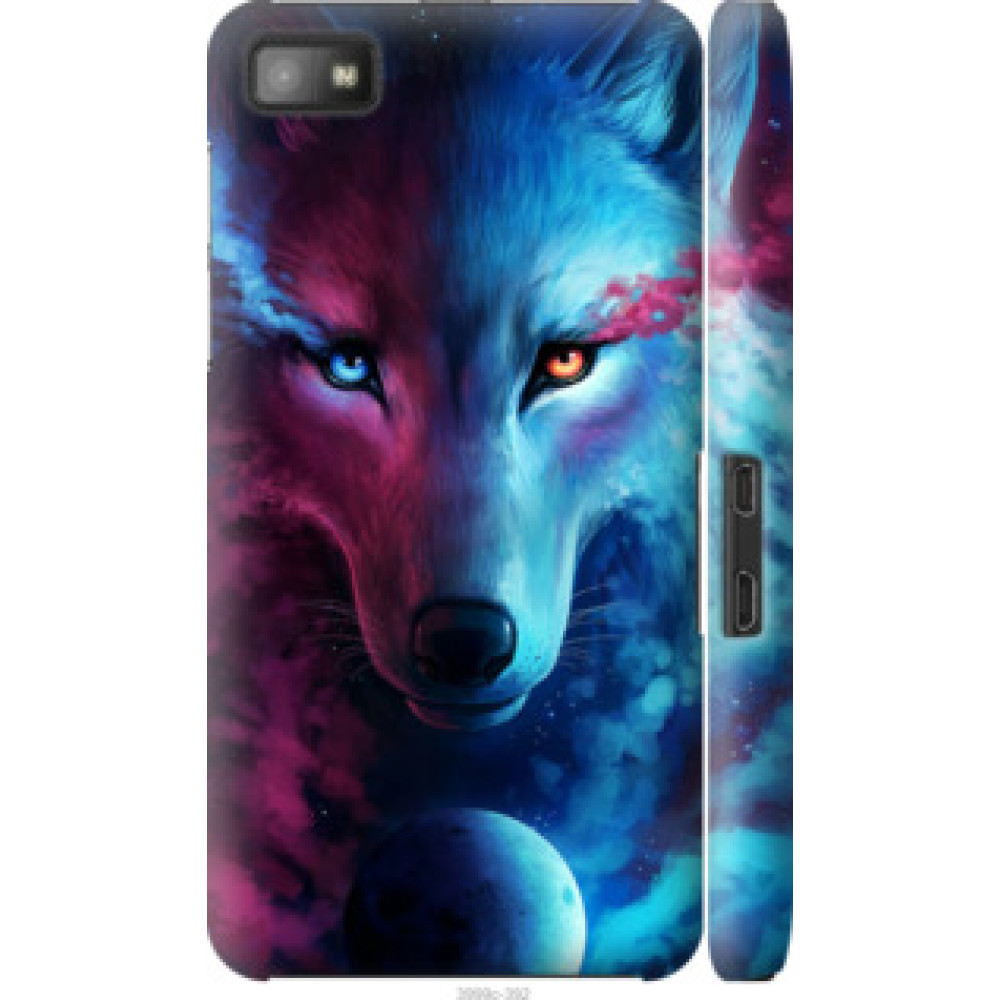 Чохол на Blackberry Z10 Арт-волк (3999c-392)