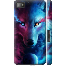 Чехол на Blackberry Z10 Арт-волк (3999c-392)