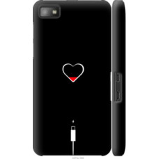 Чехол на Blackberry Z10 Подзарядка сердца (4274c-392)