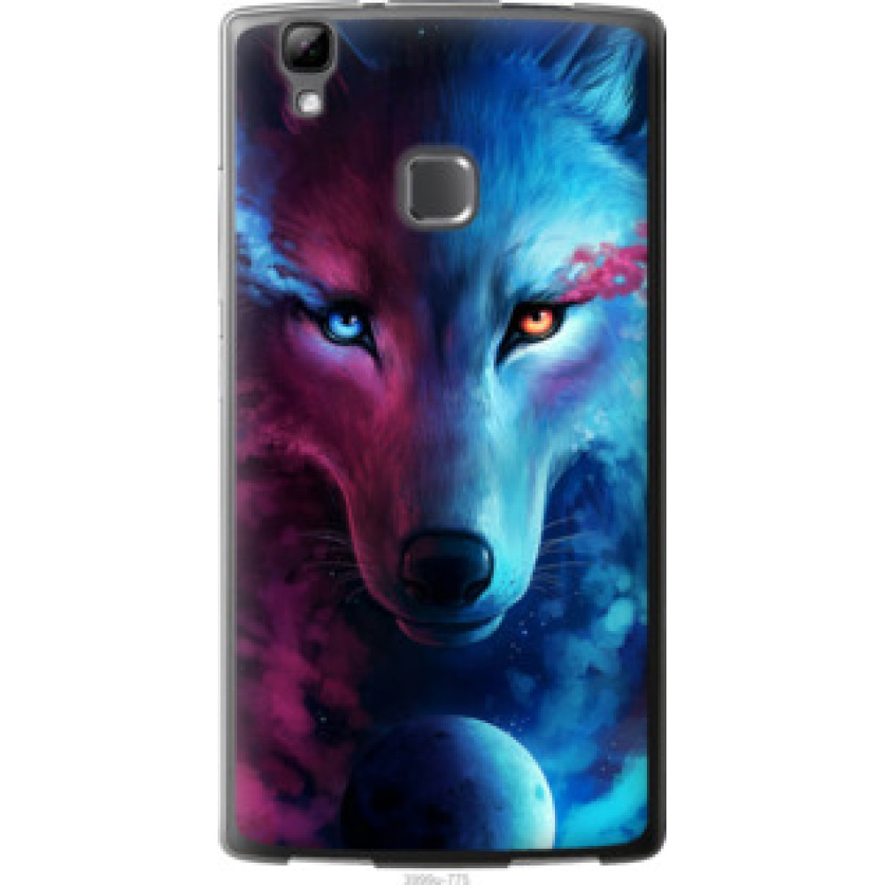 Чехол на Doogee X5 max PRO Арт-волк (3999u-955)
