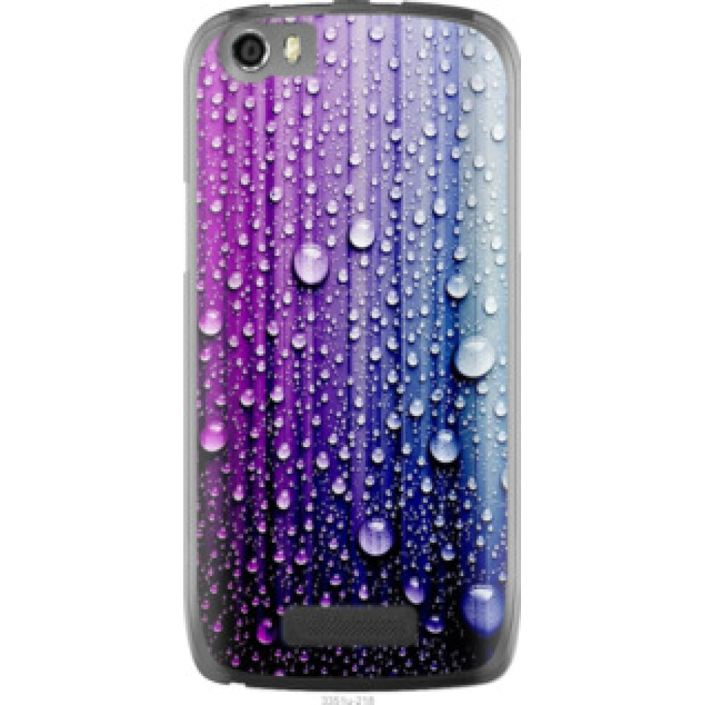 Чехол на Fly IQ4405 Капли воды (3351u-218)